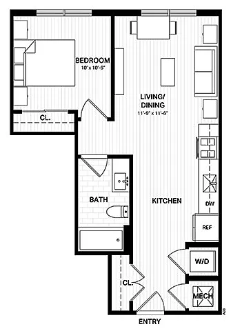 Floor plan A7A