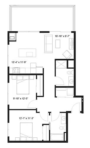 Floor plan Theia