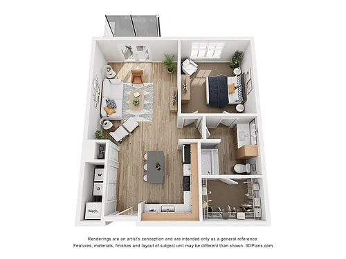Floor plan The Armitage