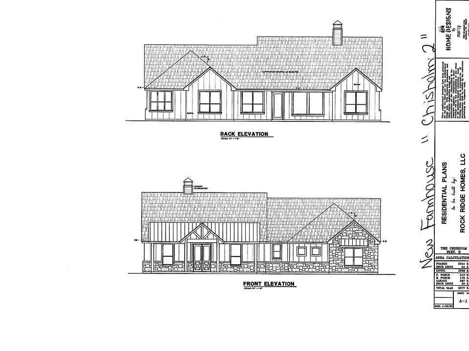Front Back Elevation