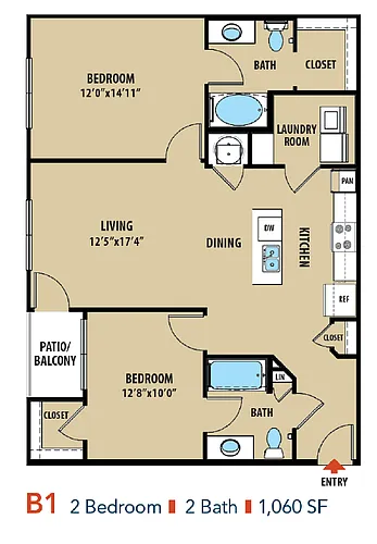 Floor plan B1