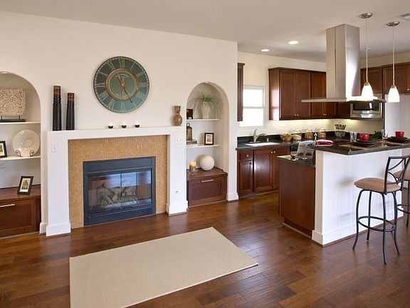 Upstairs LR, DR, Kitchen
