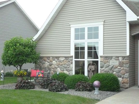 Lush landscaping ushers guests