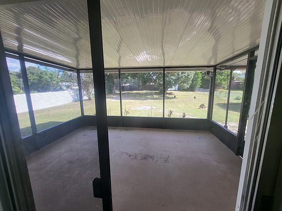 Screened in back porch