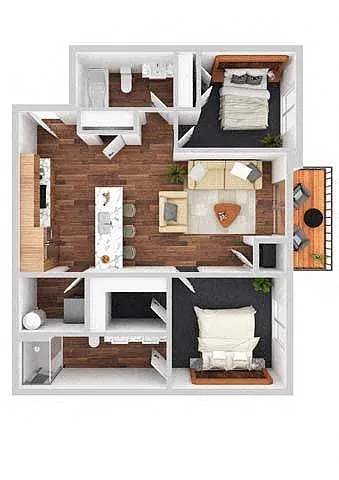 Floor plan Bear