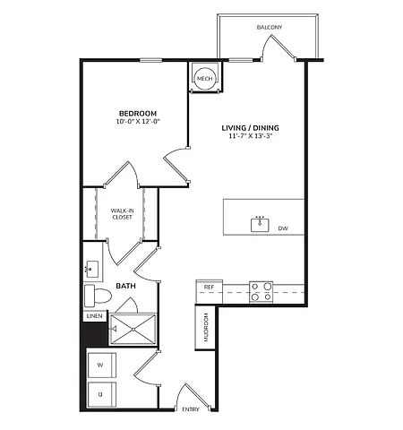 Floor plan A11