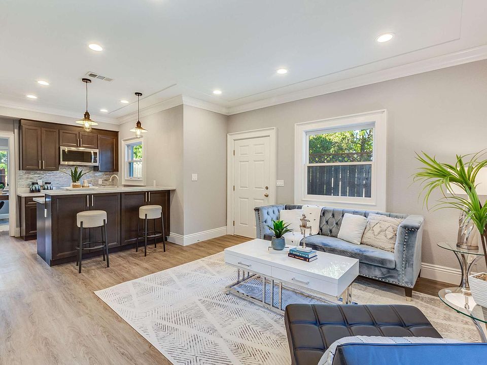 Living room and Kitchen
