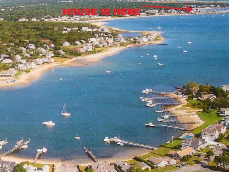 Aerial view of the local beaches