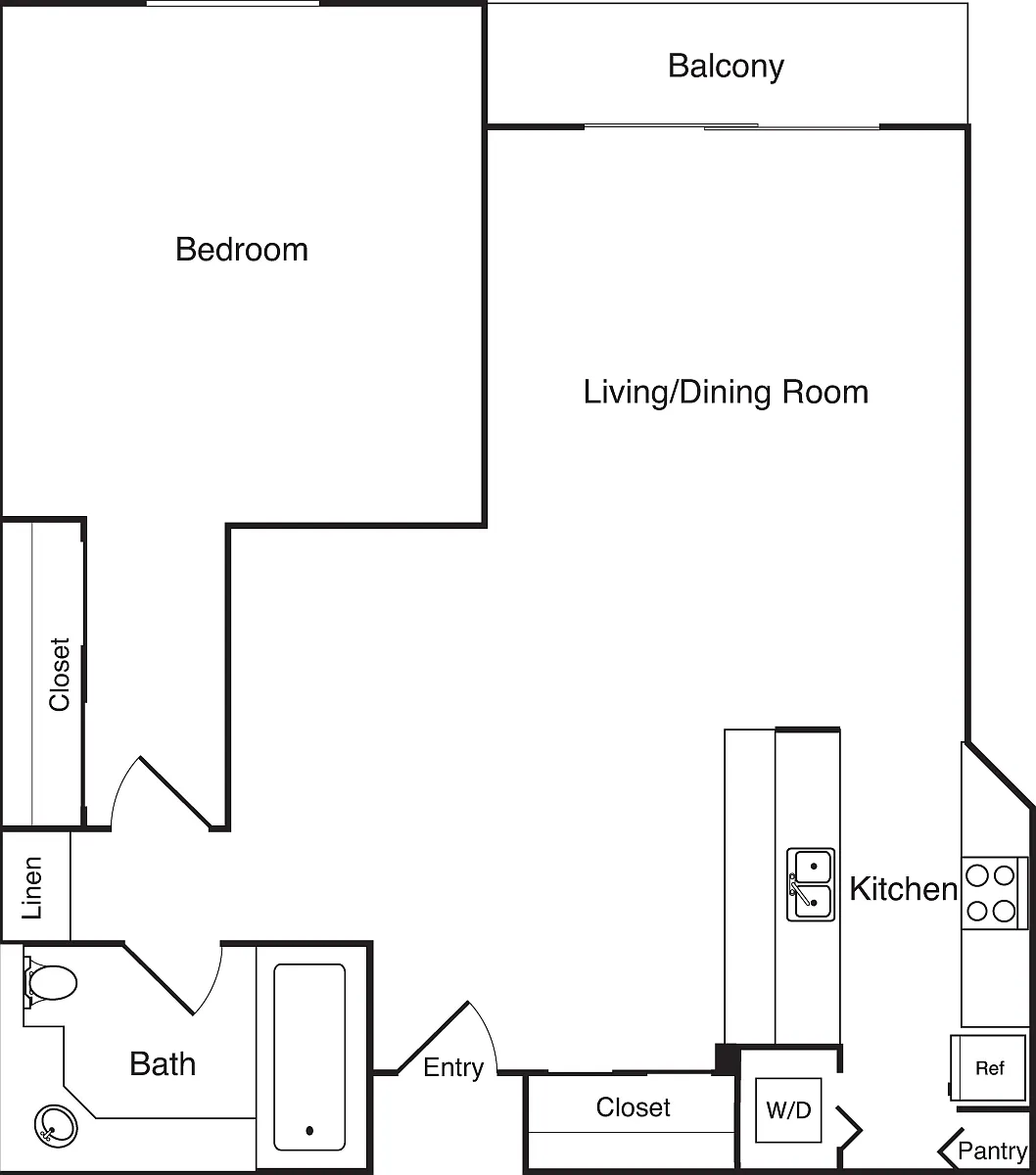 Floor plan San Dimas
