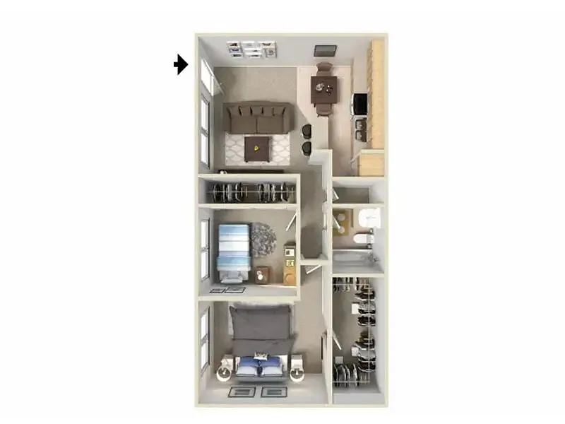 Floor plan B