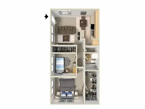 Floor plan B