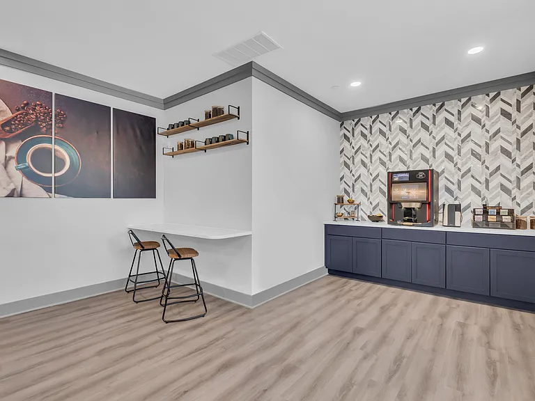 Uncover modern living at Jefferson Place Apartments, where stylish design meets comfort. Enjoy a chic lounge area and premium amenities perfect for relaxation and community gatherings. Schedule your tour today and see it for yourself!