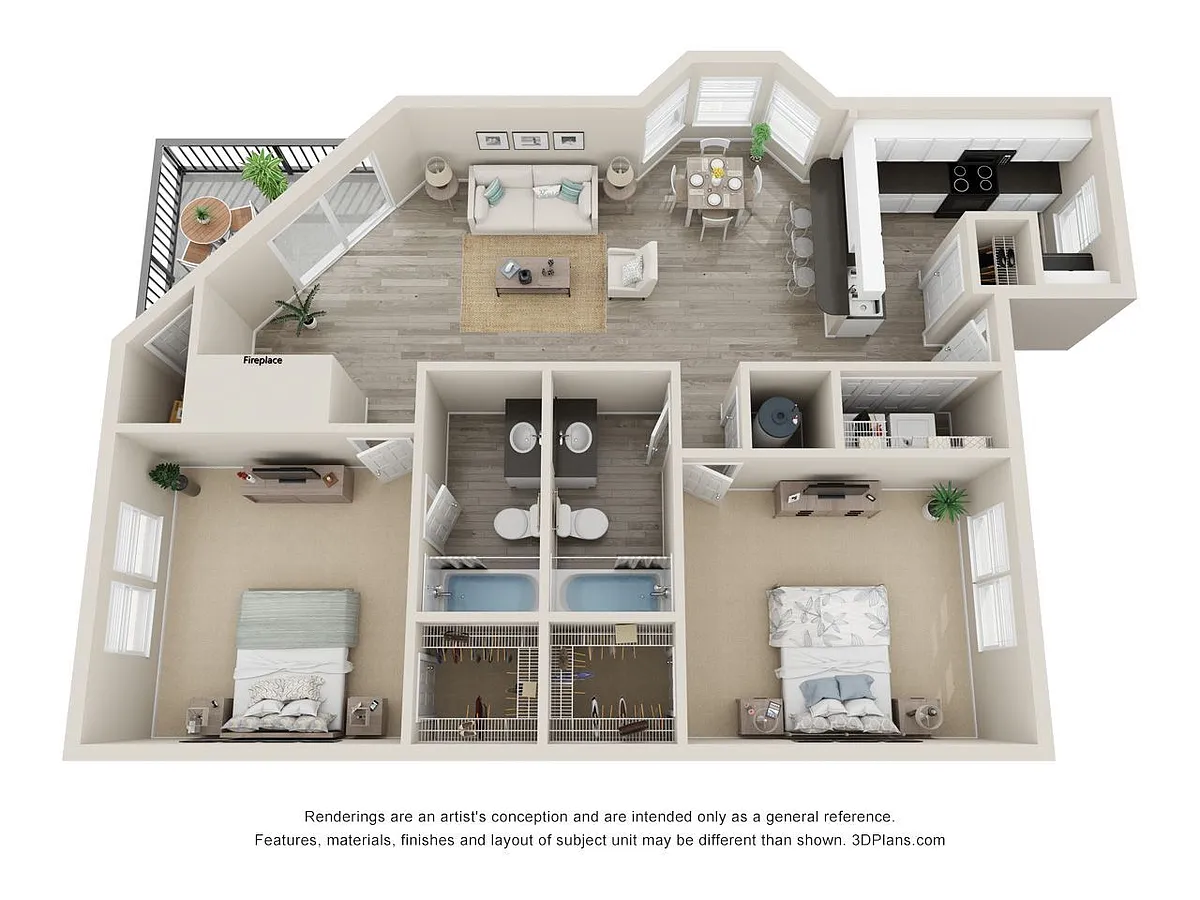 Floor plan B1