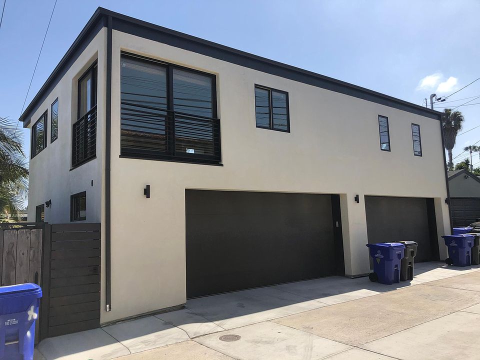 Unit is upstairs and garage assigned to the apartment is on the right.