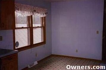 Dining room w/backyard view