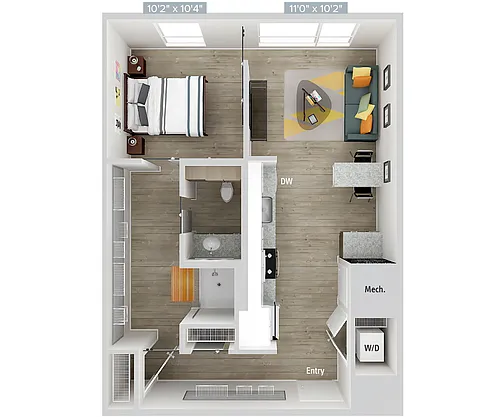 Floor plan 641