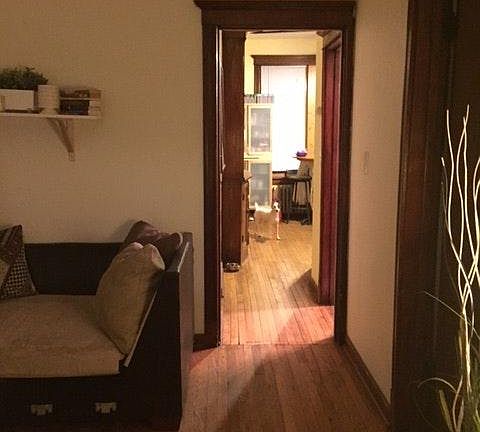 View from Living Room to Kitchen