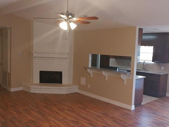 Large Spacious living room with vaulted ceiling