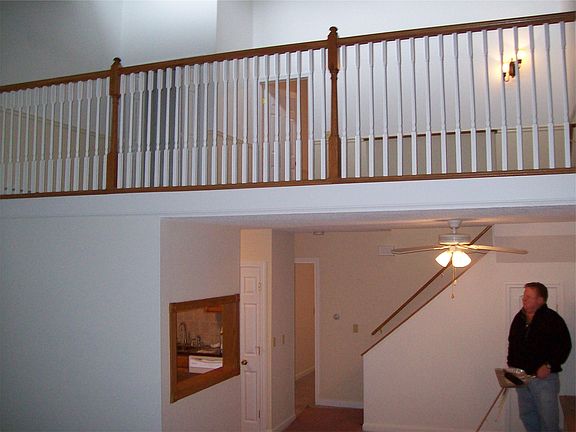 view to upper level