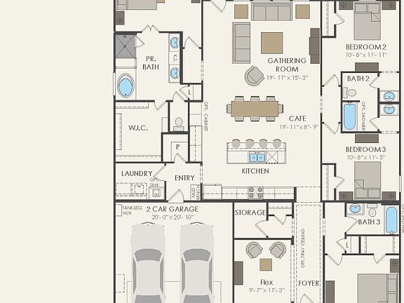 First Floor 4 br 3 ba