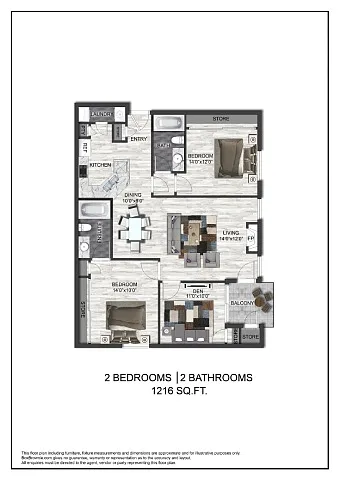 Floor plan B3