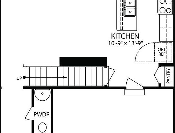 Elevation E,G,K - 1st Floor