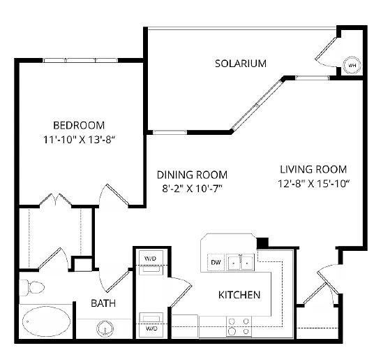 Floor plan A2a