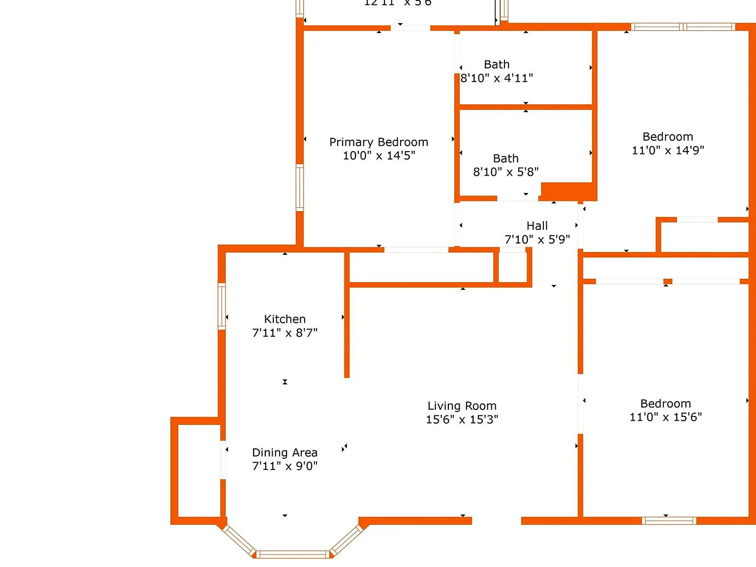 3 bed, 2.0 bath, 1100 sqft, $1,950 — Photo 2