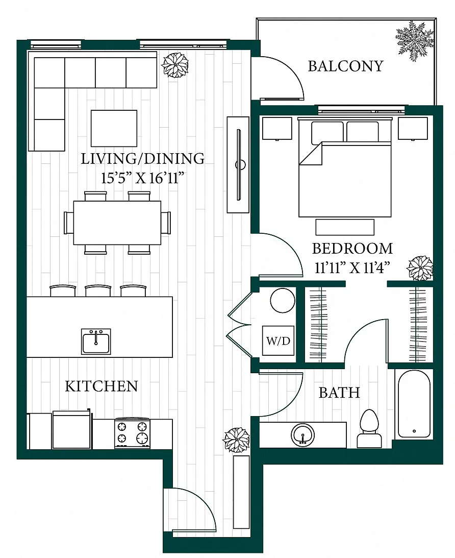 Floor plan Thyme
