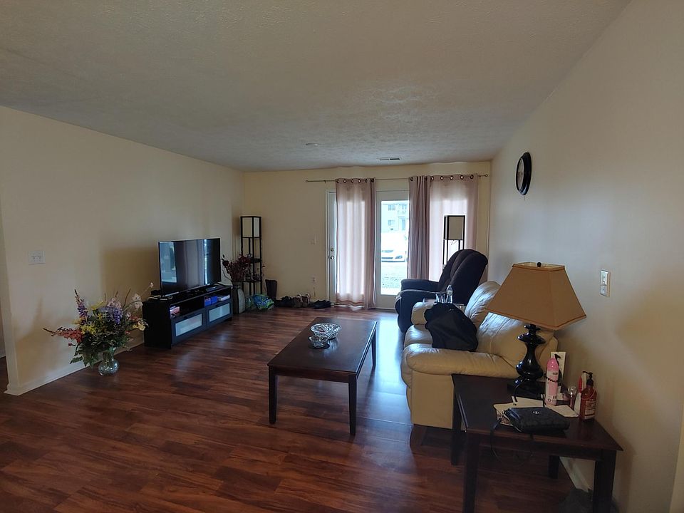 This shows the renovated condo