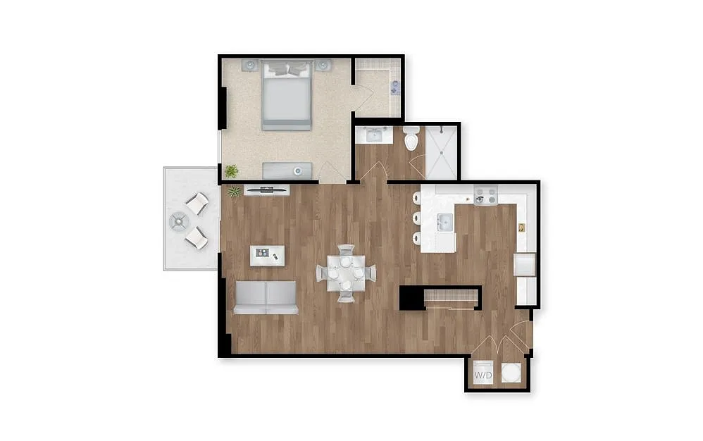 Floor plan A1F