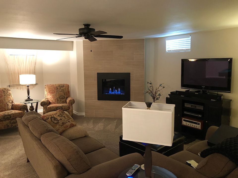 Basement living room 