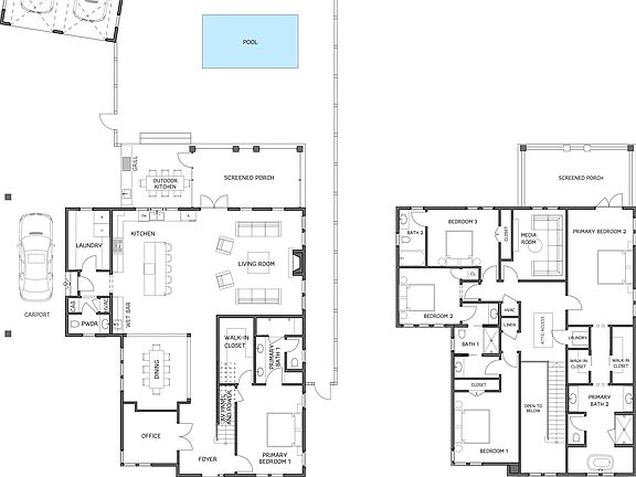Beau- Floor Plan
