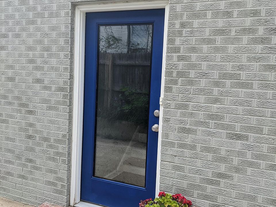 Welcome! A shared foyer with private entrance to basement apartment.