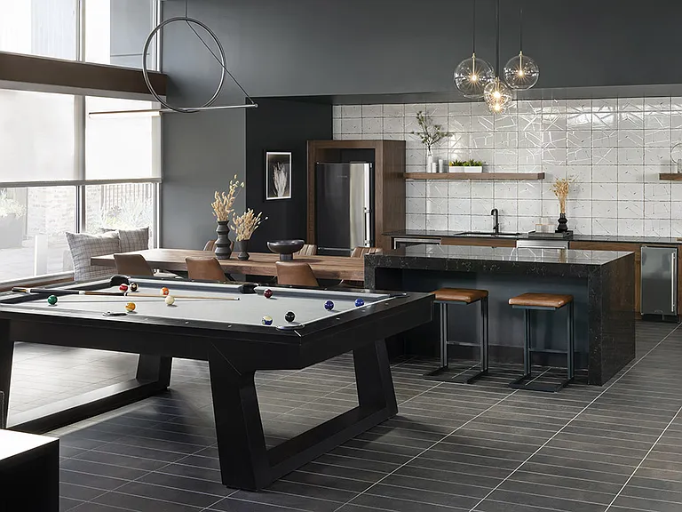 Apartment community Resident Lounge at Griffis Cherry Creek in Denver Colorado.