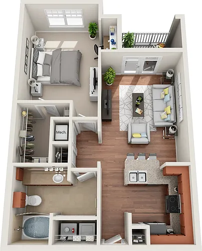 Floor plan A1