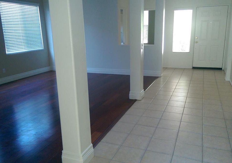 Hardwood floors in L.R. & D.R.