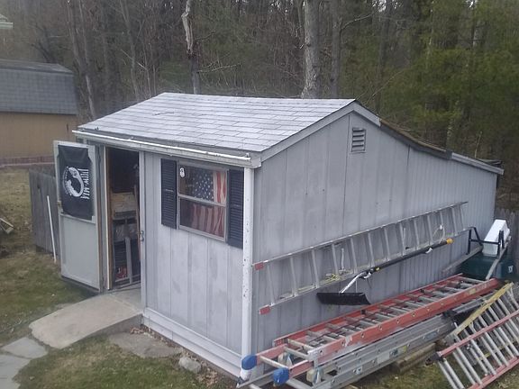 Electricity in shed for shop