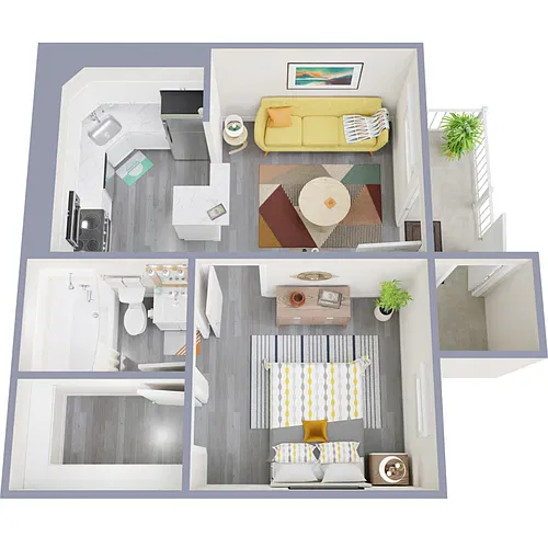 Floor plan A1
