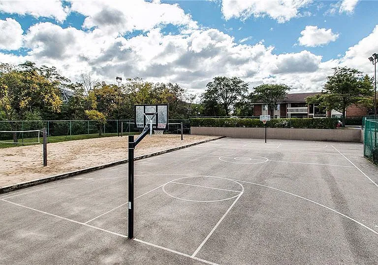 Sand Volleyball and Basketball courts