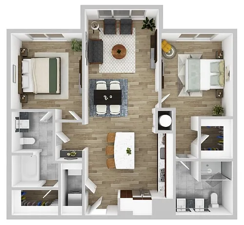 Floor plan B3