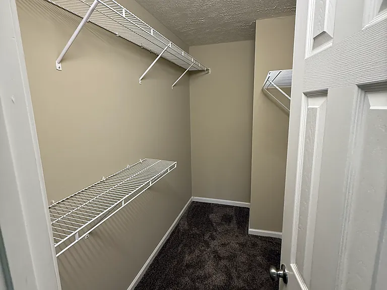 Large Closets throughout