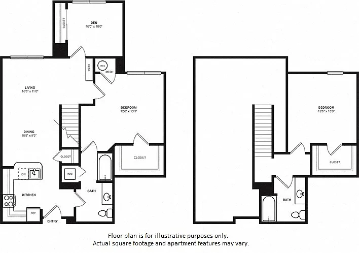 Floor plan Barrington Penthouse