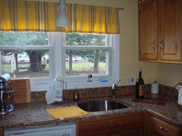 New granite counters, Fall 2009