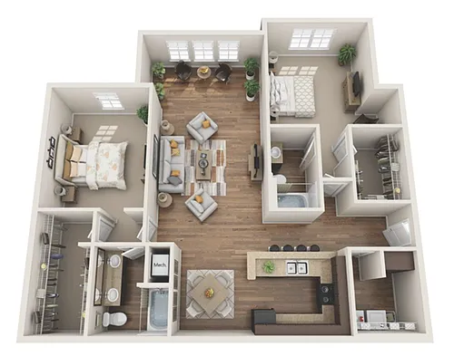 Floor plan D2