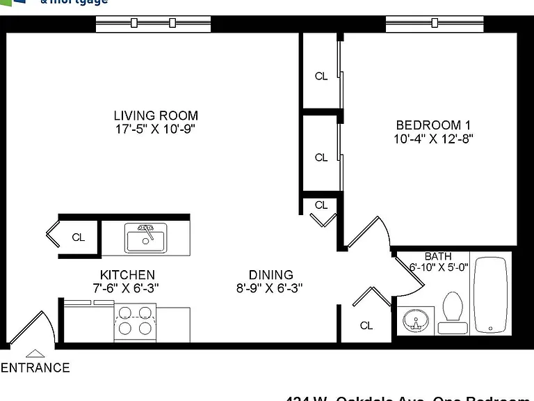 424 - One Bedroom 424 - One Bedroom