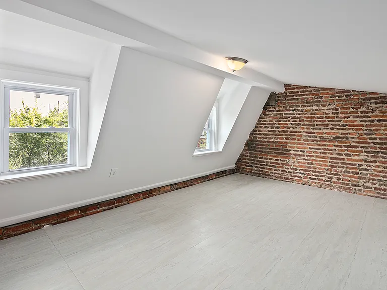 Finished and conditioned attic space