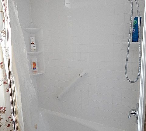 One piece shower