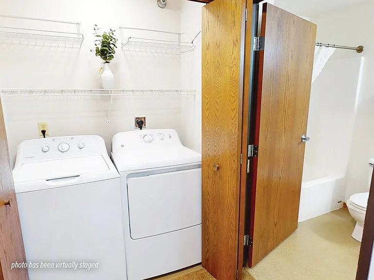 In-Apartment Laundry Available