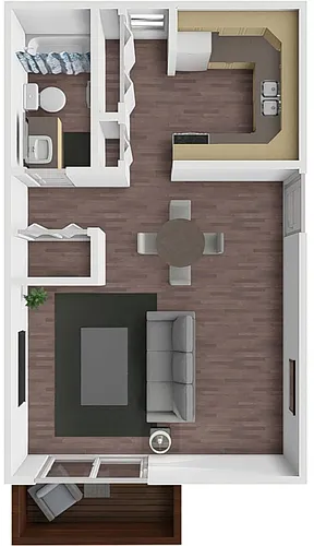 Floor plan Chickadee